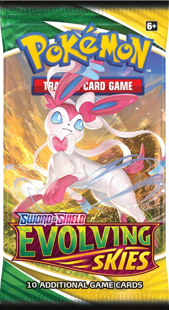 Sleeved Booster Pack - Evolving skies