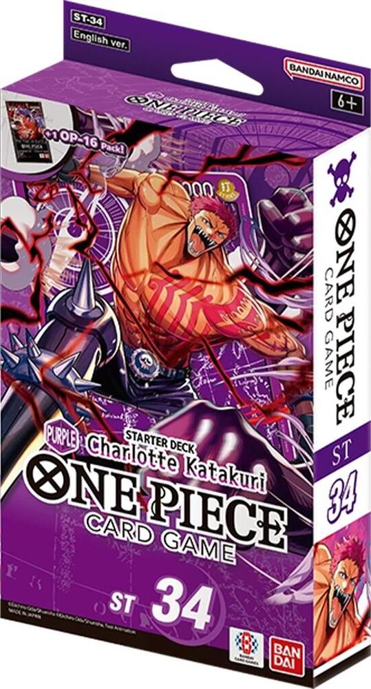 Starter Deck 34: PURPLE Charlotte Katakuri (ST-34) (LIMIT 2 PER PERSON)