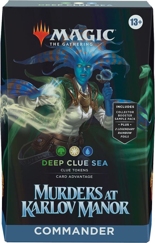 Commander Deck - Deep Clue Sea - Commander: Murders at Karlov Manor (MKC)