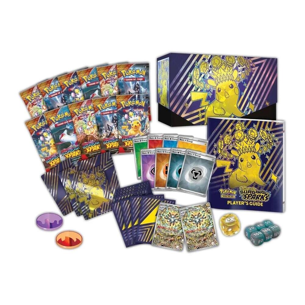 Pokemon Center Elite Trainer Box (Exclusive) - SV08: Surging Sparks (SV08)