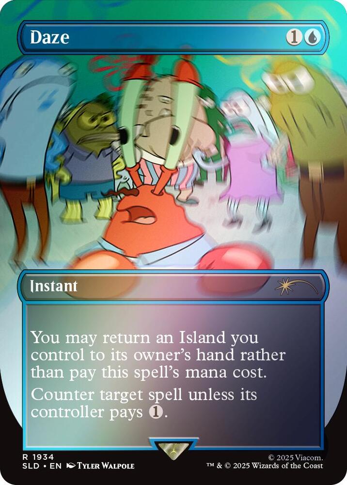 Daze (Rainbow Foil) - Secret Lair Drop Series (SLD)