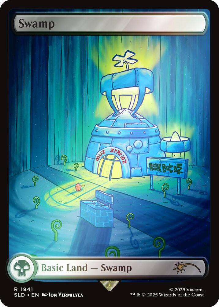 Swamp (1941) (Rainbow Foil) - Secret Lair Drop Series (SLD)