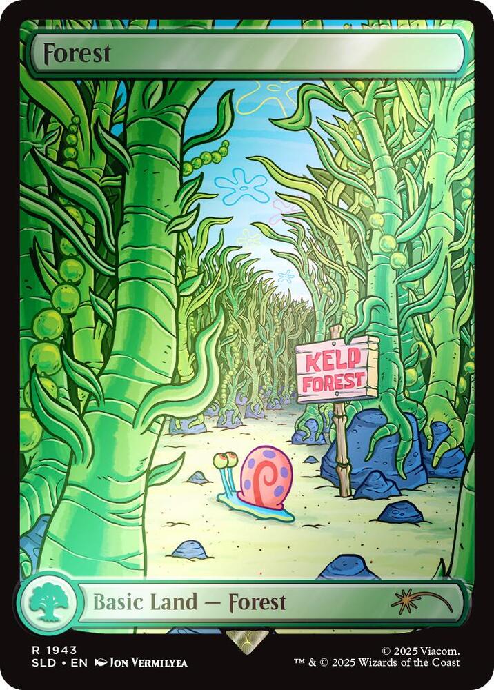 Forest (1943) (Rainbow Foil) - Secret Lair Drop Series (SLD)