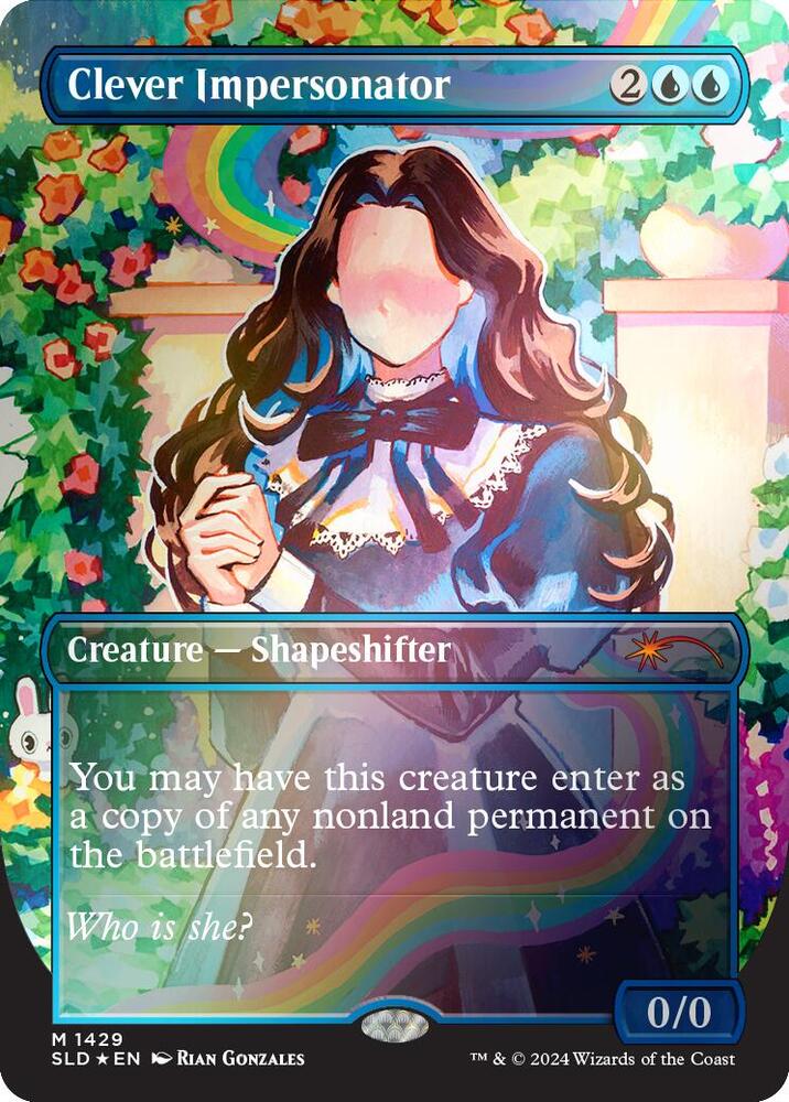 Clever Impersonator (Rainbow Foil) - Secret Lair Drop Series (SLD)