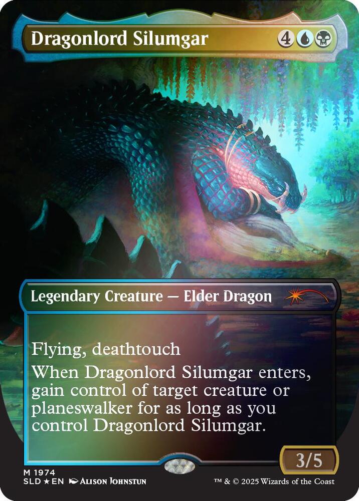 Dragonlord Silumgar (Rainbow Foil) - Secret Lair Drop Series (SLD)