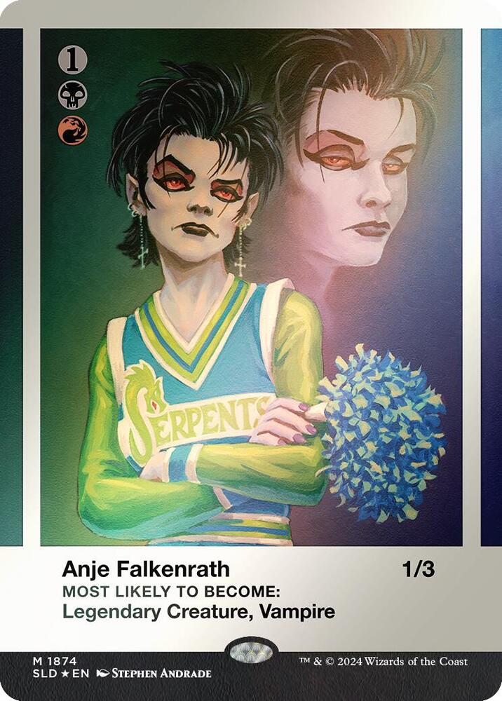 Anje Falkenrath (Rainbow Foil) - Secret Lair Drop Series (SLD)