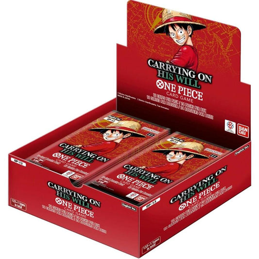 PREORDER - Booster Box - Carrying On His Will (OP13)