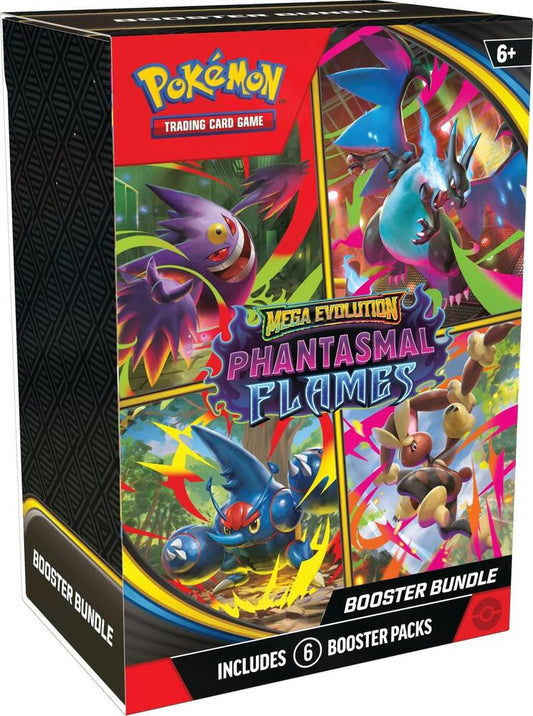 PREORDER - Booster Bundle - ME02: Phantasmal Flames (PFL) (Local Customers at this time only)