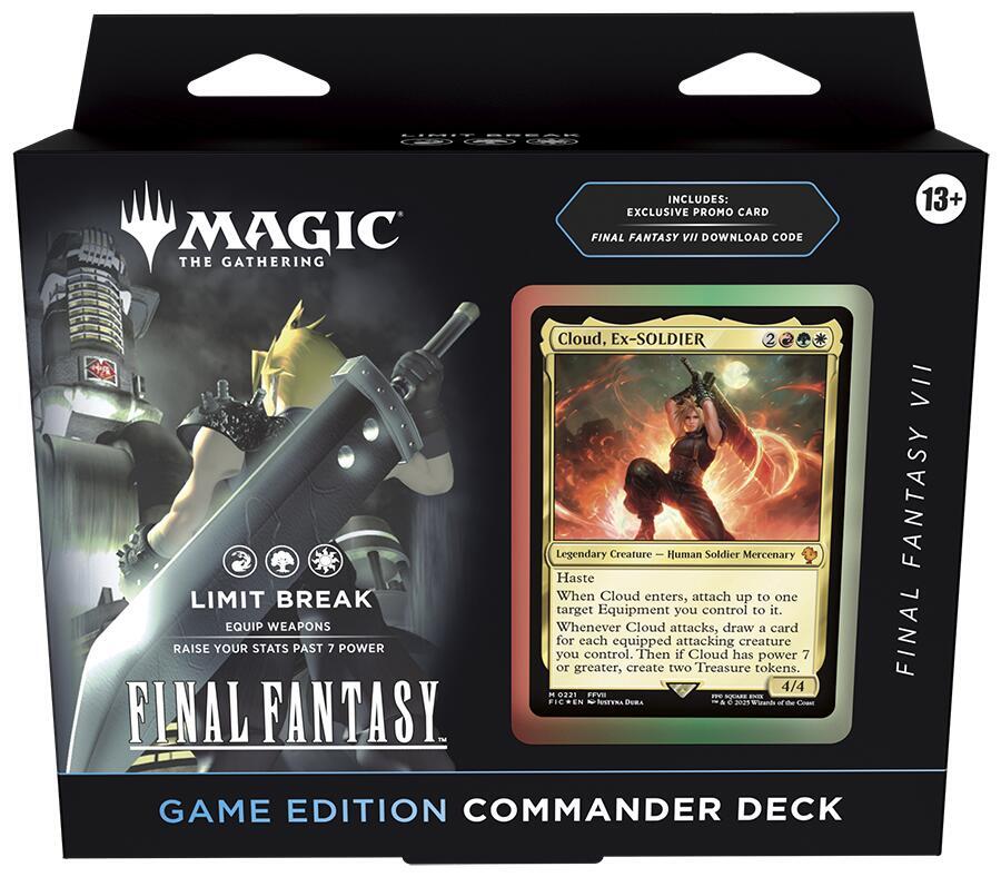 PREORDER - Commander Deck - FINAL FANTASY VII Limit Break (Game Edition)