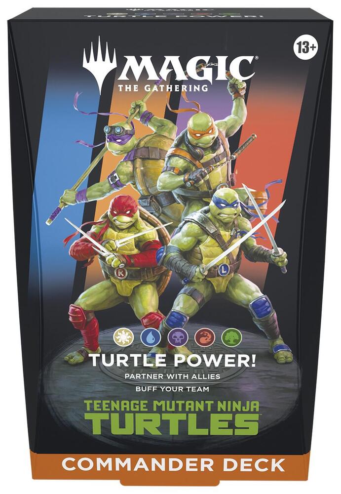 Commander Deck - Turtle Power! - Commander: Teenage Mutant Ninja Turtles (TMC)