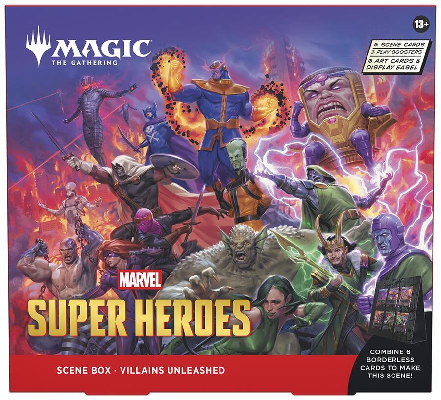 Scene Box - Villains Unleashed - Marvel Super Heroes (MSH) 1 PER PERSON