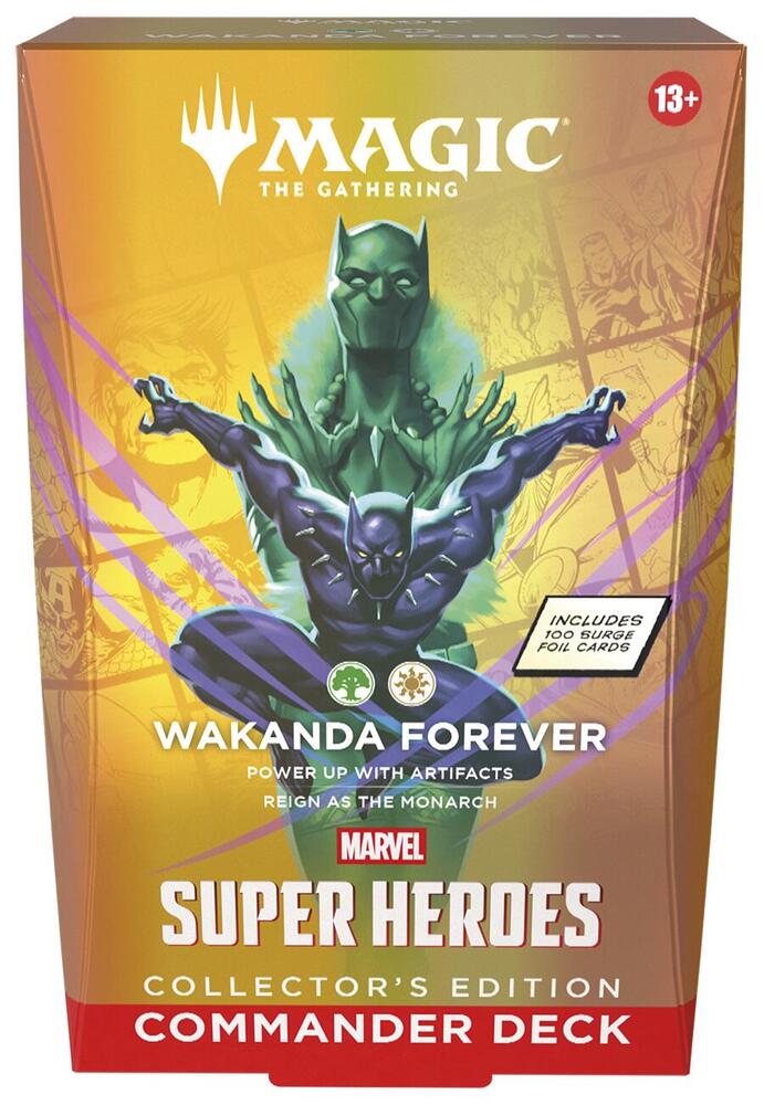 Commander Deck (Collector's Edition) - Wakanda Forever / Marvel Super Heroes
