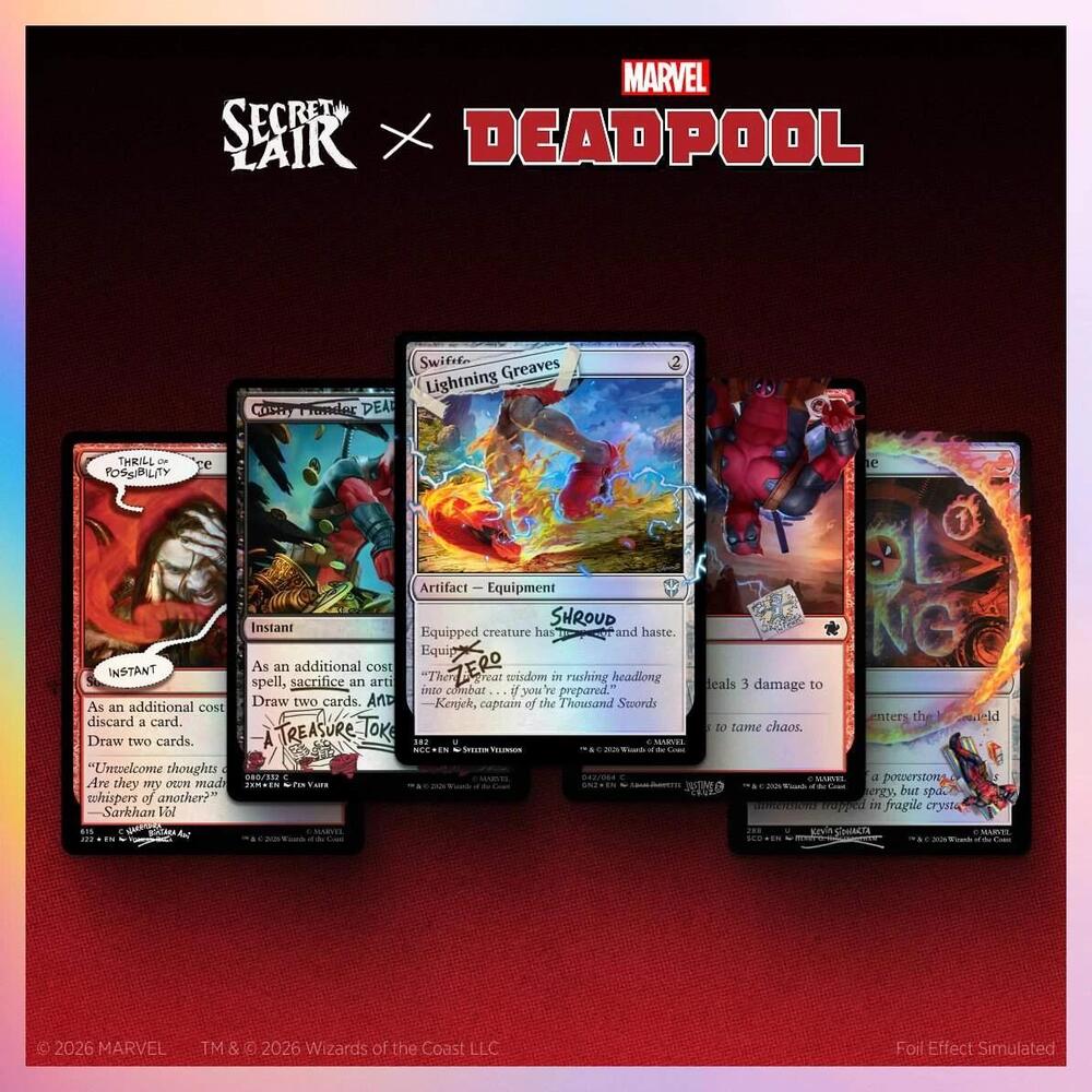 Secret Lair - Marvel - I fixed it (You're Welcome)