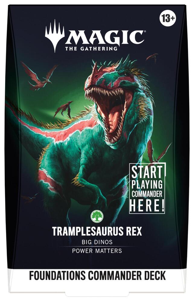 Commander Deck - Tramplesaurus Rex - Commander: Foundations (FDC) 1 per person