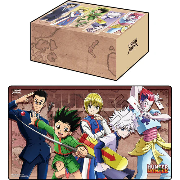Playmat & Half storage box - Union Arena - Hunter X Hunter