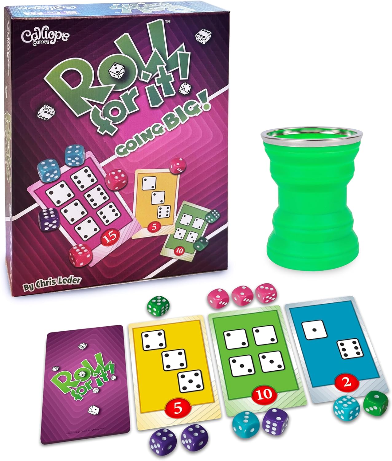 Board Game - Roll for It! Going Big! -Purple Edition