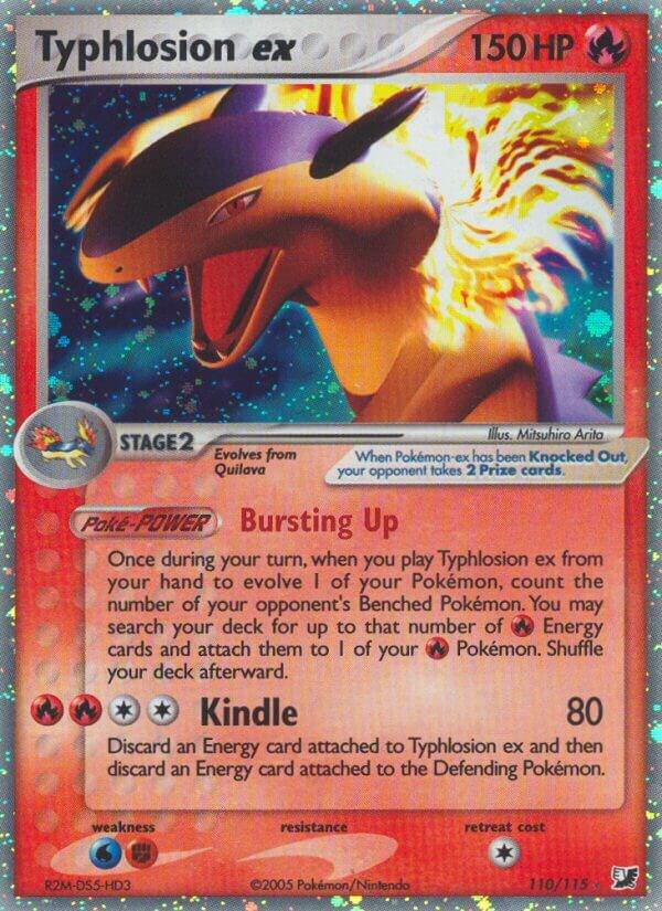 Single - Typhlosion EX #110/115