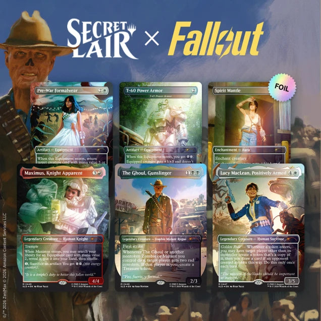 Secret Lair - Fallout: Beyond Vault 33 - Traditional Foil Edition