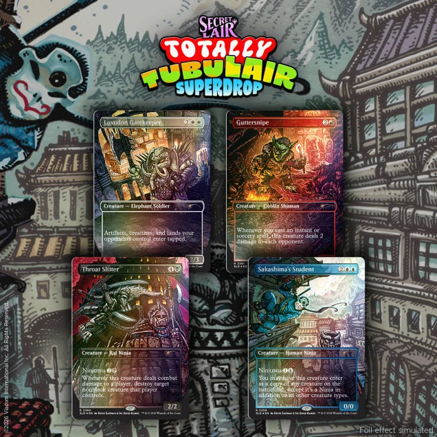 Secret Lair - Featuring: Kevin Eastman (Colors) - Traditional Foil Edition