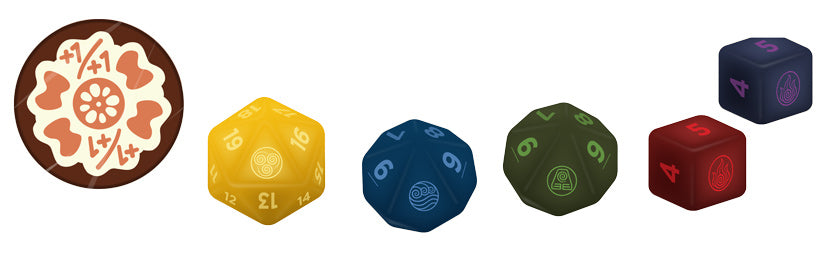 BEADLE AND GRIMM'S: MAGIC THE GATHERING: TLA AVATAR: THE LAST AIRBENDER TOKEN SET