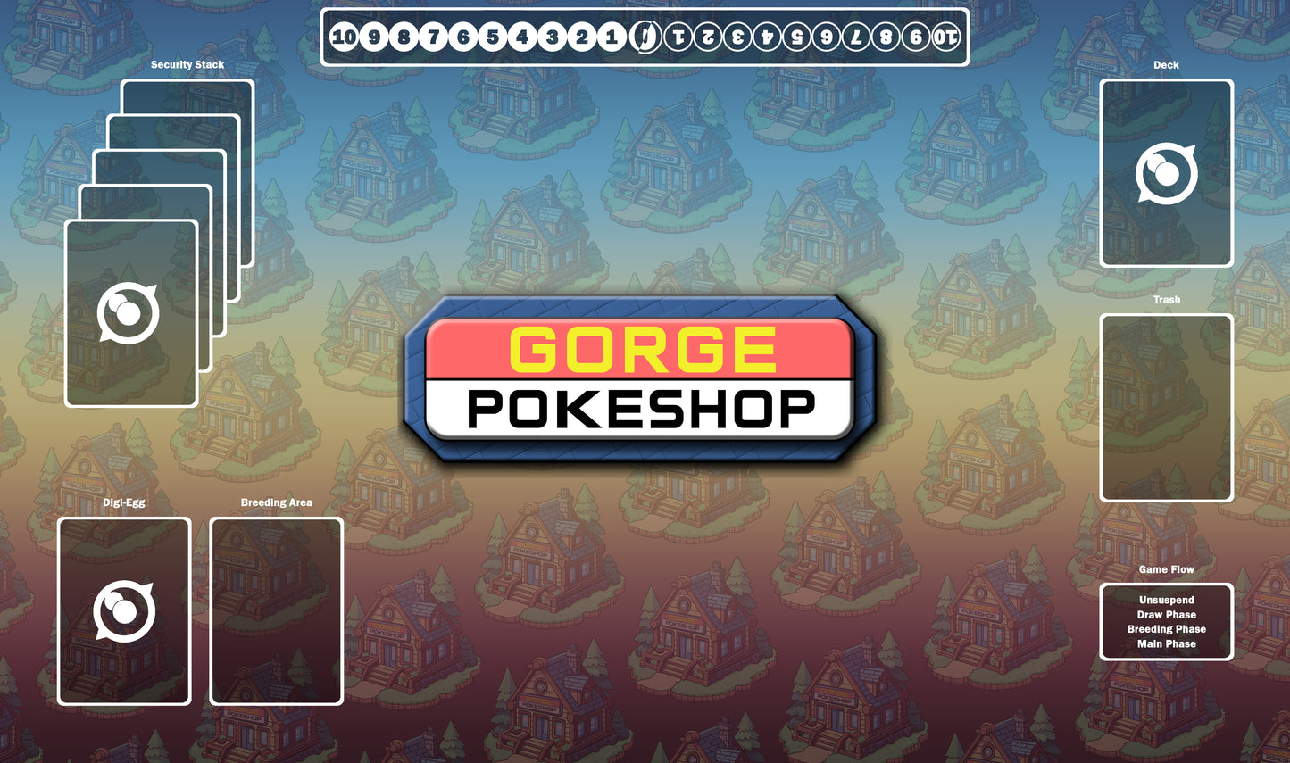 Playmat - Gorge Pokeshop