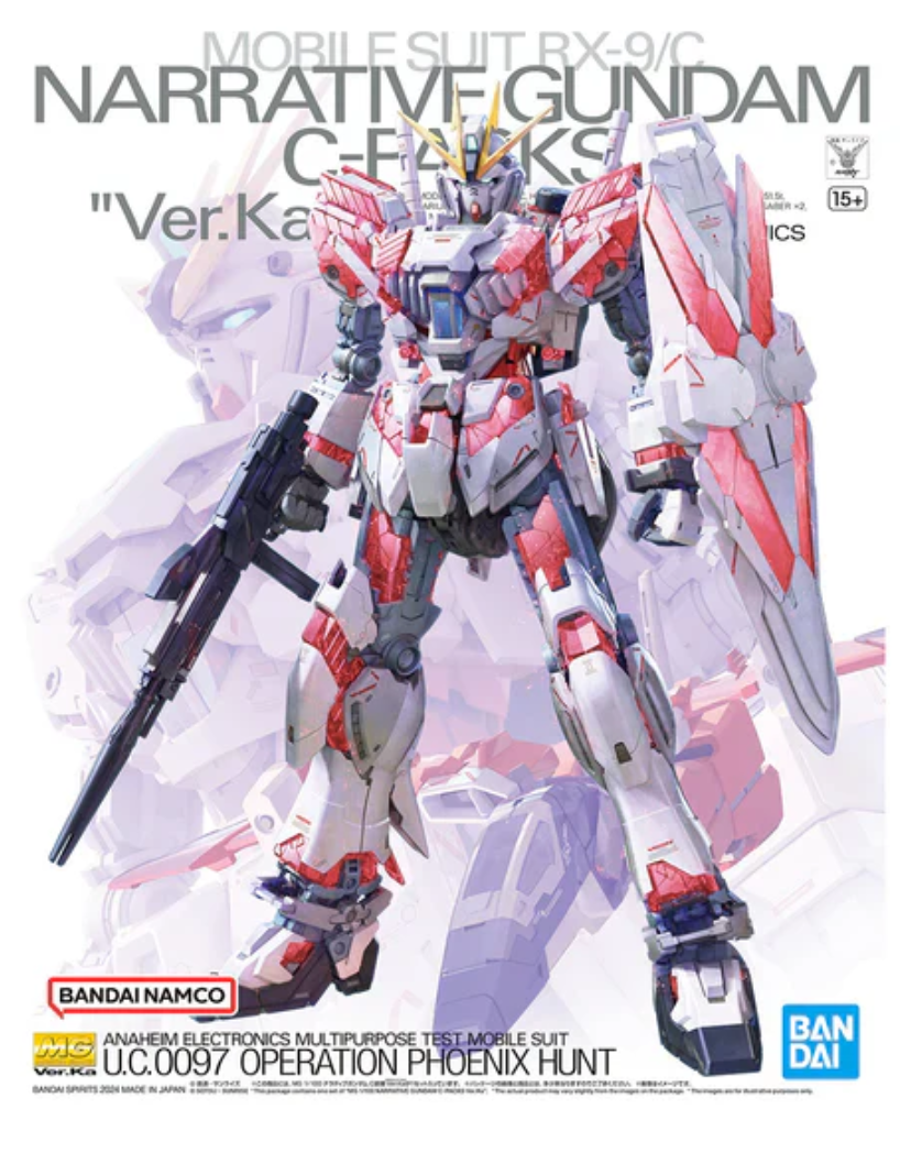 Gundam Model - Master Grade 1/100 Narrative Gundam C-Packs VER.KA