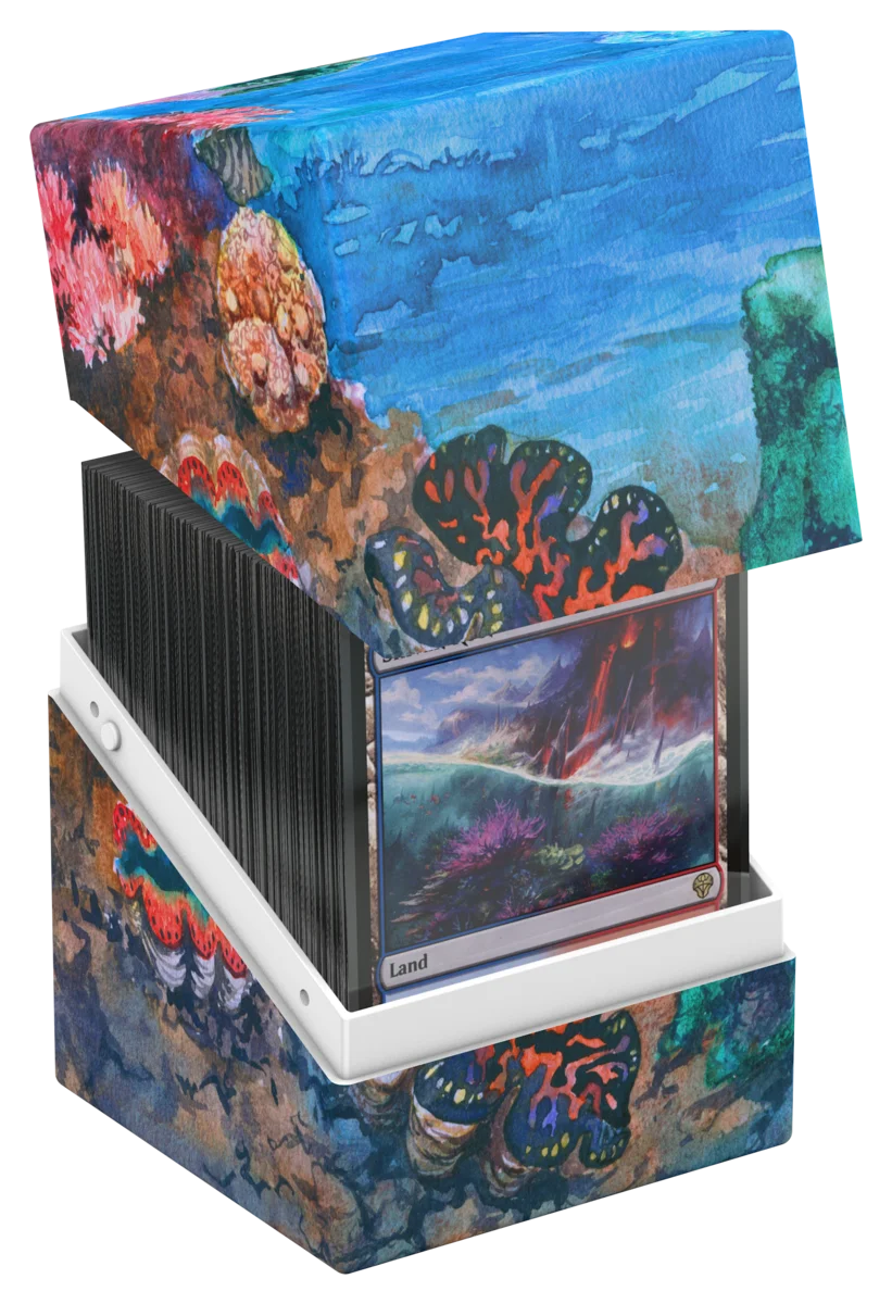 Deck Box - Floral/Coral - Ultimate Guard