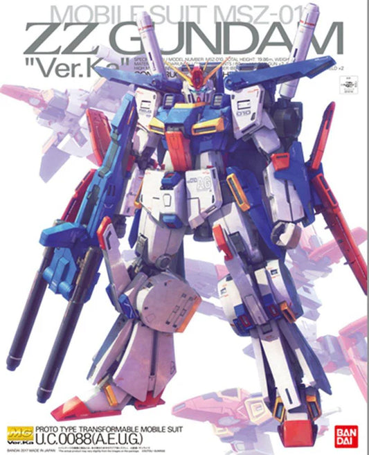Model - MG 1/100 ZZ Gundam Ver. Ka