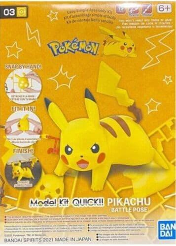 Pokemon Model Kit - Pikachu 03