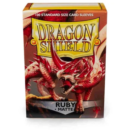 Sleeve - Dragon Shield Matte - Ruby (100-Pack)