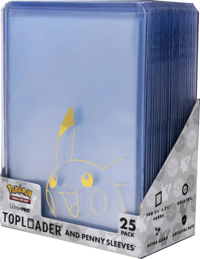 Ultra- Pro Top Loader - Pikachu Top Loader/Penny sleeve combo