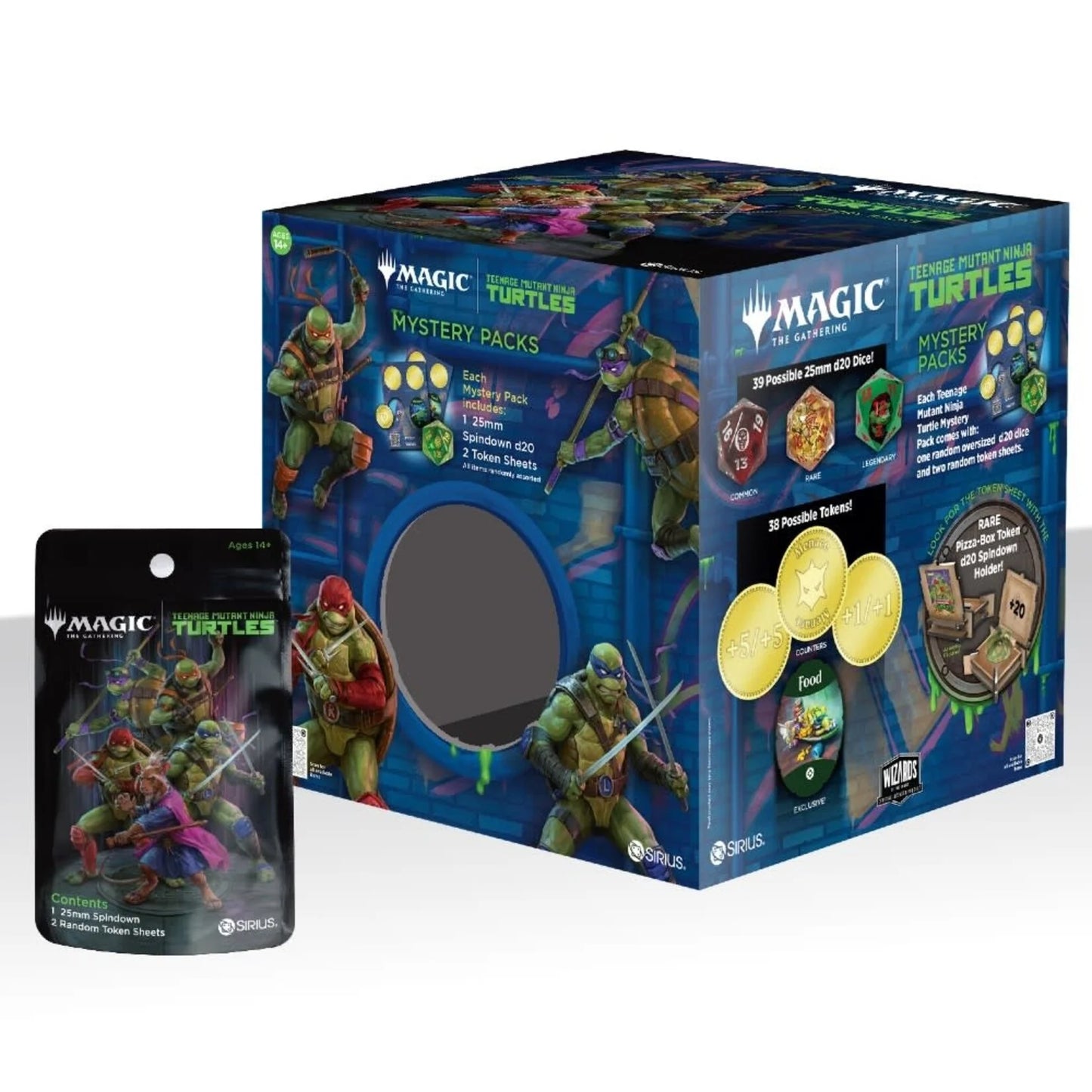 Sirius Dice MTG Teenage Mutant Ninja Turtles Treasure Packs