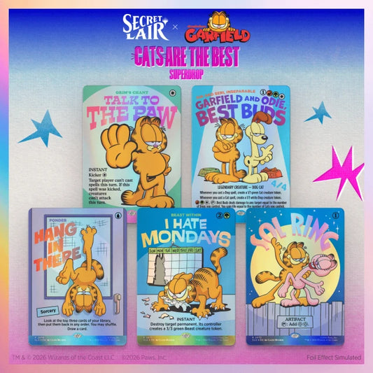 Secret Lair - (Foil) Garfield - Motivationally Challenged