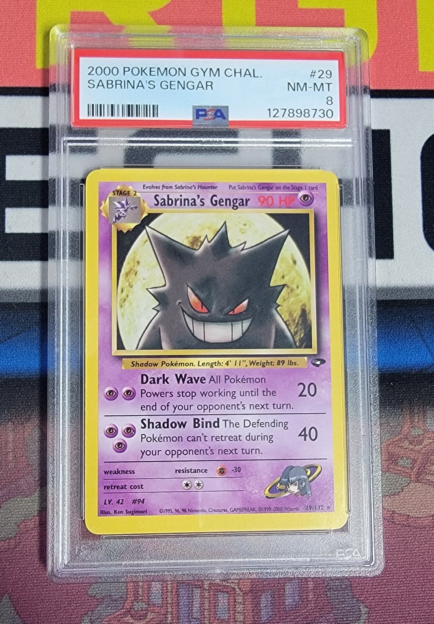 Graded - Sabrina's Gengar #29 [ENG]/PSA NM-MT 8