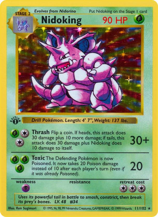 Single - Nidoking #11/102 [ENG]