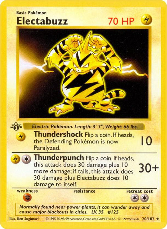 Single - Electabuzz #20/102 [ENG]