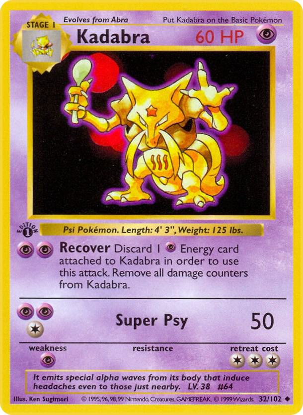 Single - Kadabra #32/102 [ENG]