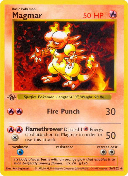 Single - Magmar #36/102 [ENG]