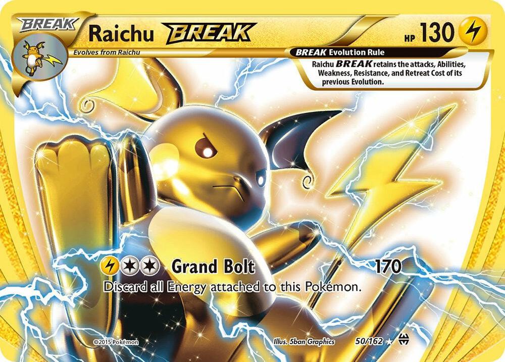 Single - Raichu #50/162 [ENG]