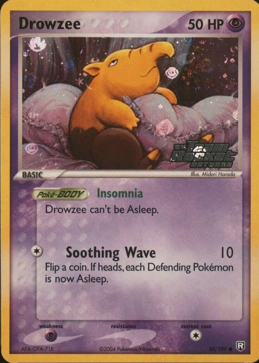 Single - Drowzee #54/109 [ENG]