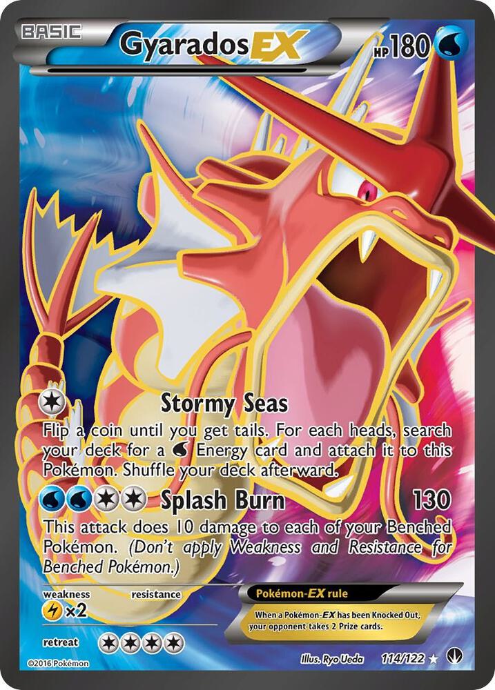 Single - Gyarados EX #114/122 [ENG]