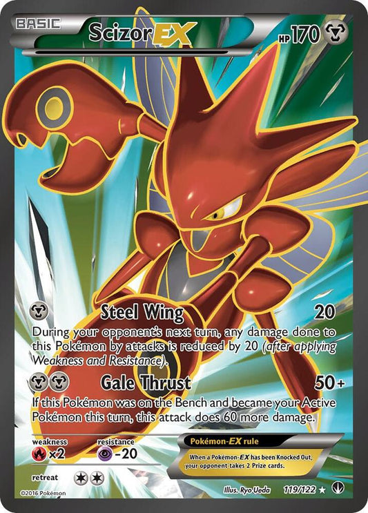 Single - Scizor EX (Full Art) [ENG]