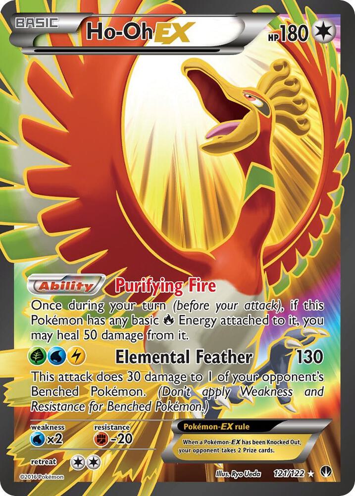 Single - Ho-Oh EX (Full Art) [ENG]