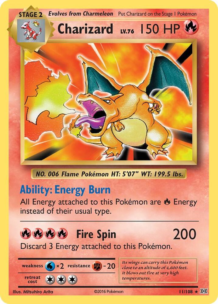 Single - Charizard #11/108 [ENG]