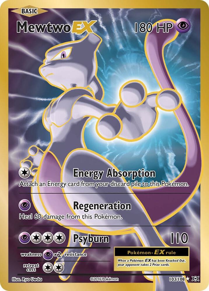 Single - Mewtwo EX (Full Art) [ENG]