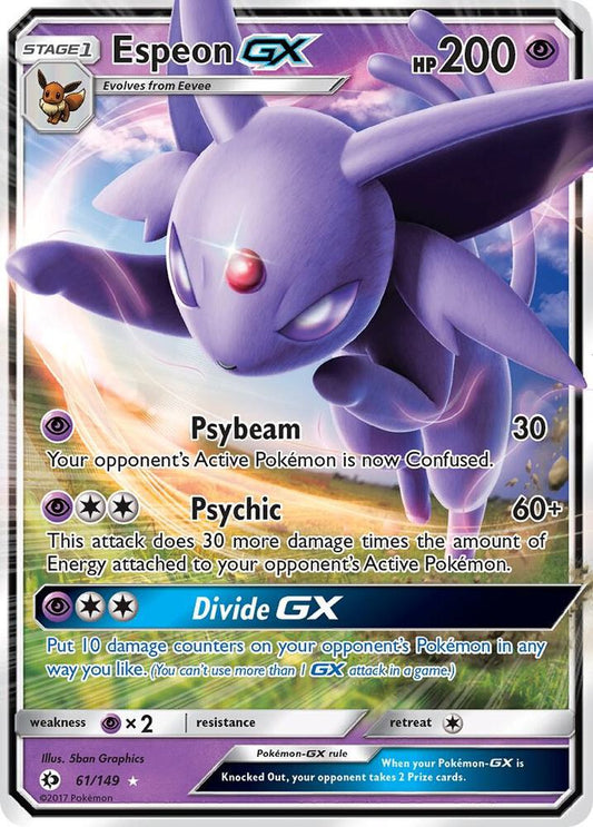 Single - Espeon GX #61/149 [ENG]