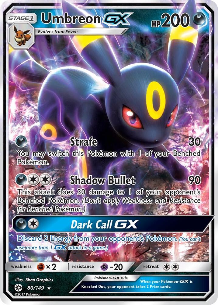 Single - Umbreon GX #80/149 [ENG]