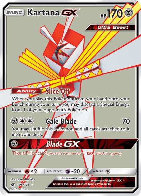 Single - Kartana GX #106/111 [ENG]