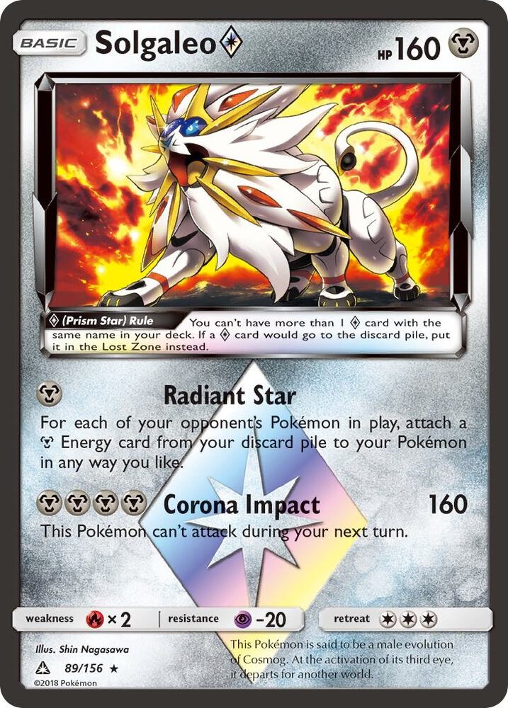 Single - Solgaleo #89/156 [ENG]