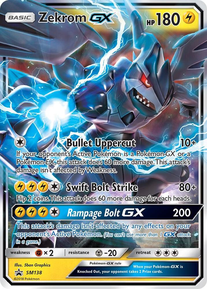 Promo - Zekrom GX #SM138 [ENG]